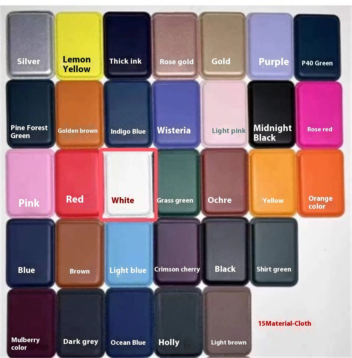 Magsafe Magnetic Luxury Leather Card Holder Wallet Case For iPhone Bag Adsorption Accessories Cover