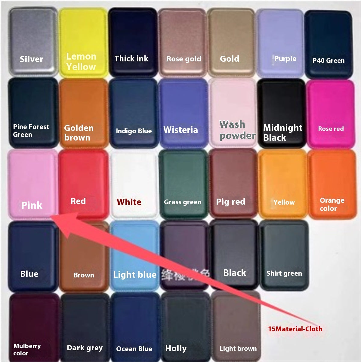 Magsafe Magnetic Luxury Leather Card Holder Wallet Case For iPhone Bag Adsorption Accessories Cover