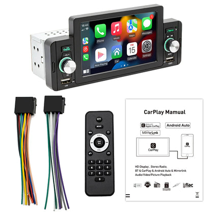 5" HD Screen 1 Android Auto + Carplay