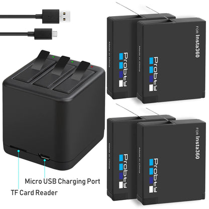 Insta360 ONE X battery, battery charger