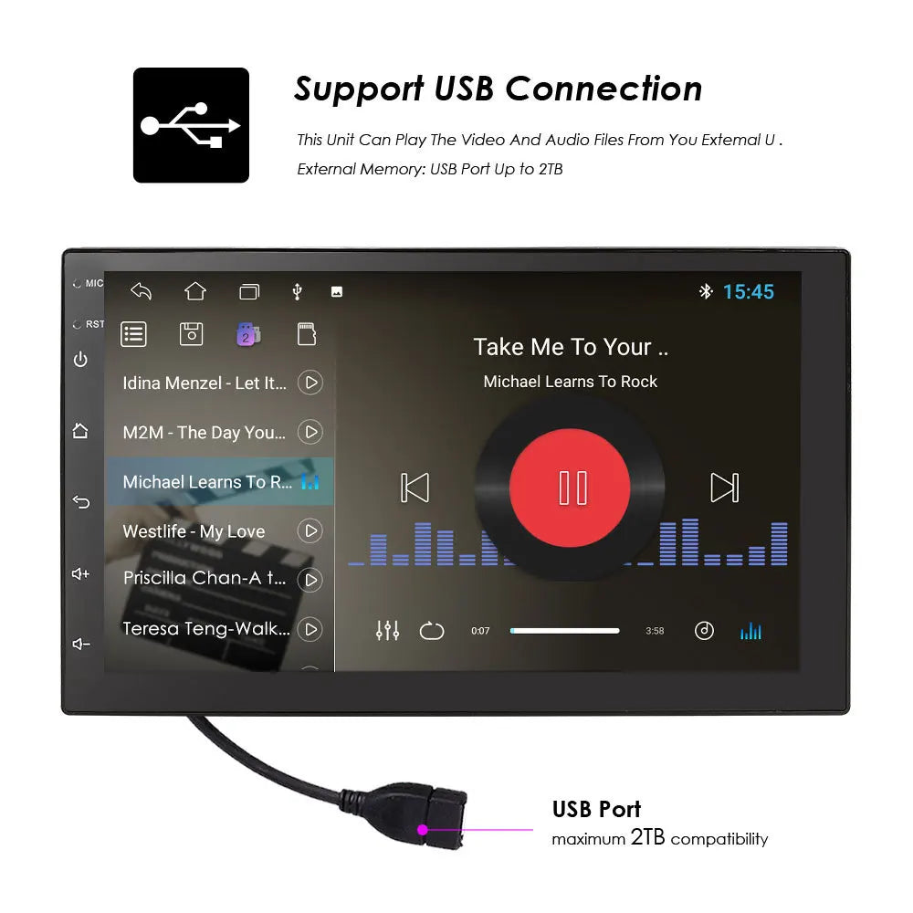 9 Inch Stereo Audio System