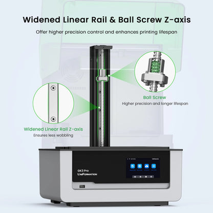 UniFormation GK3 Pro Resin LCD 3D Printer