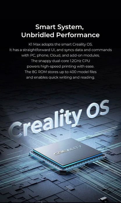 CREALITY NEW K1 /K1 MAX Speedy 3D Printer