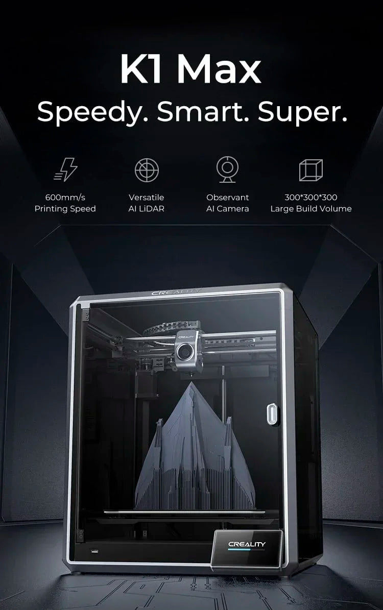 CREALITY NEW K1 /K1 MAX Speedy 3D Printer