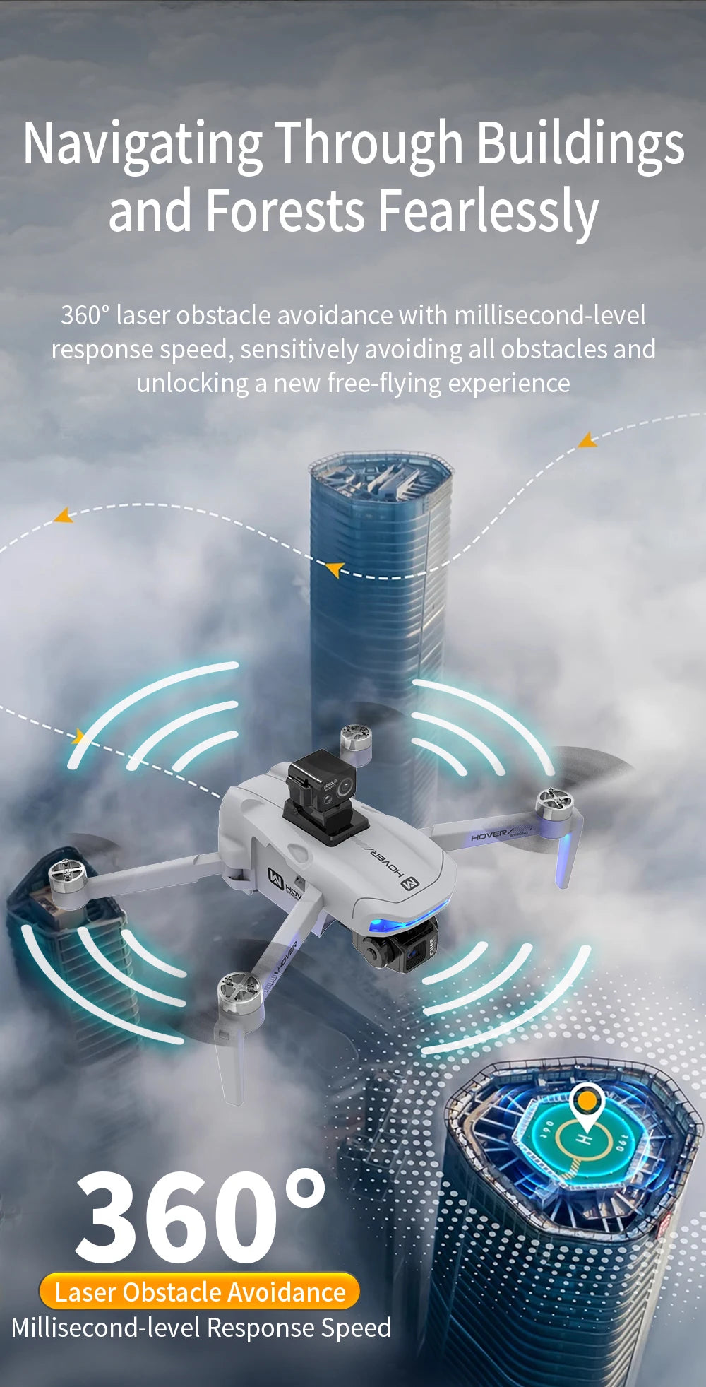 X40 Max Drone 4K Professional HD Camera