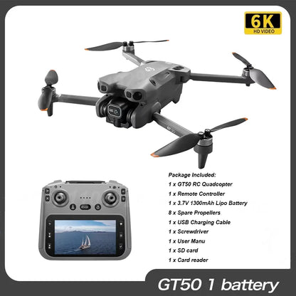 GT50 PRO RC Drone 8K HD Dual Cameras