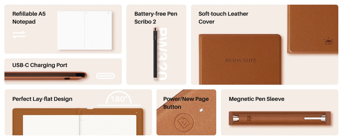 Huion Note Smart Notebook