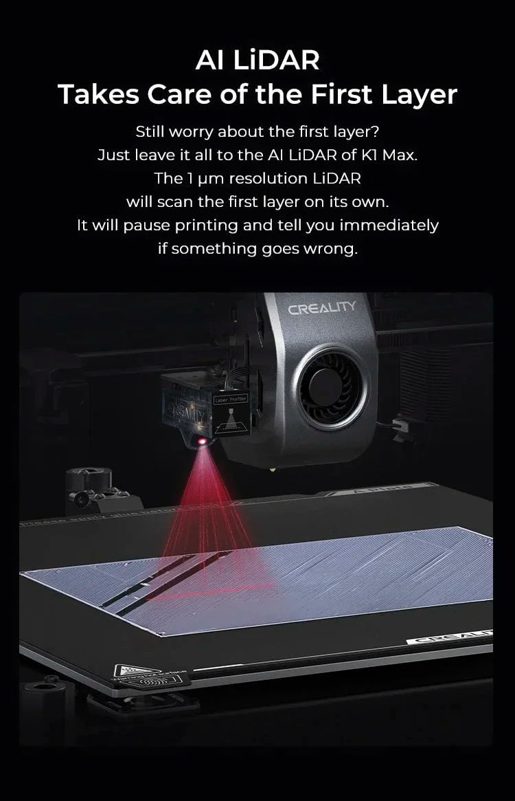 CREALITY NEW K1 /K1 MAX Speedy 3D Printer