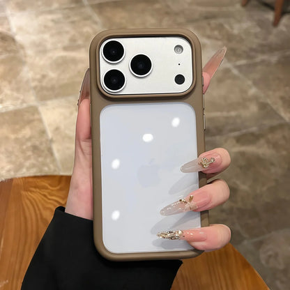Intelligente Kamera-aanraakknoppie Kristalhelder Telefoonhouer vir iPhone 17 Pro Max, Pro, 17 Air