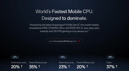 OnePlus 15 Snapdragon 8 Elite Gen 5