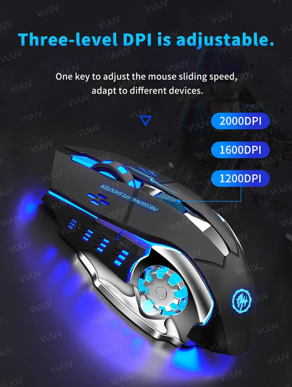 Rechargeable Wireless Mouse