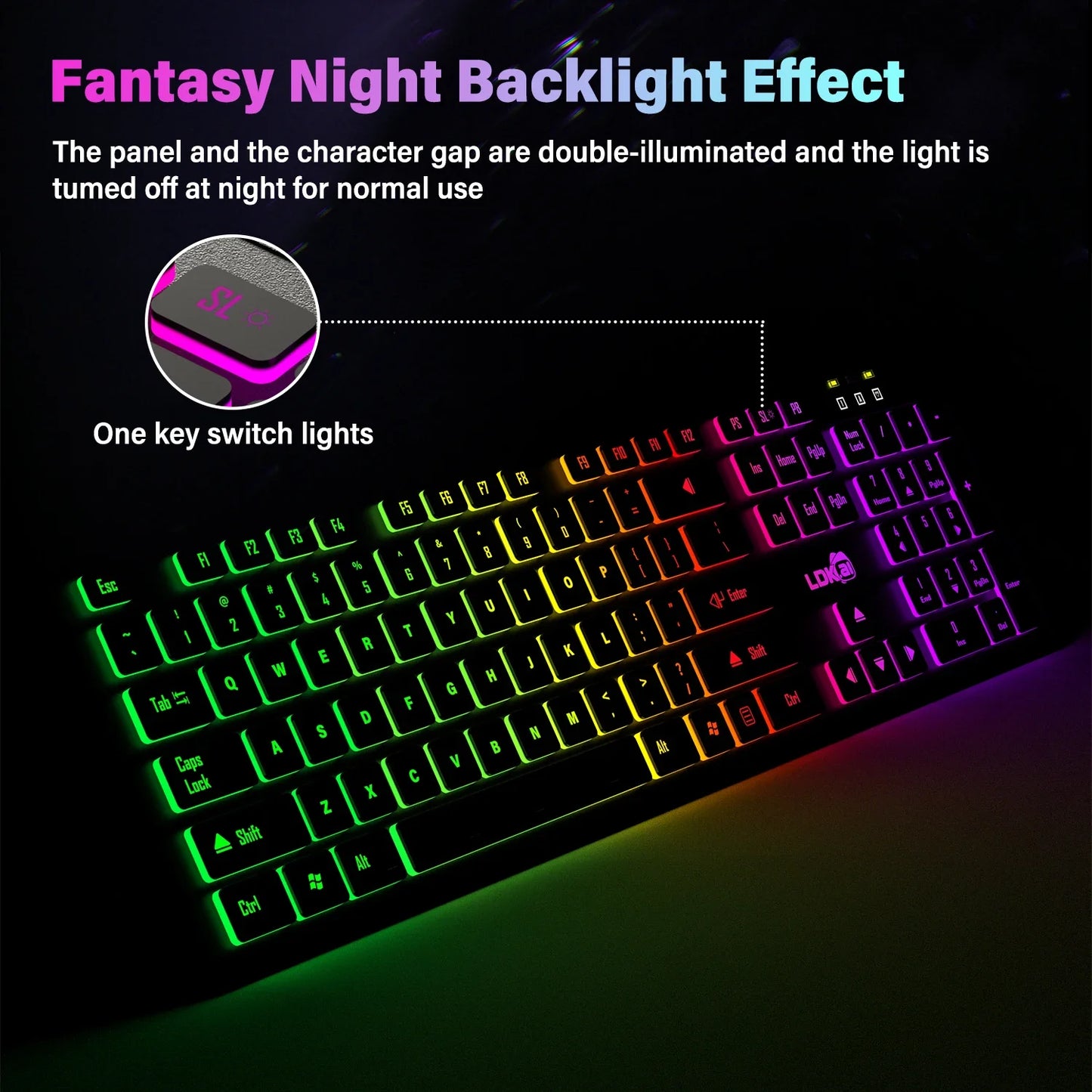 Computer Gaming Keyboard