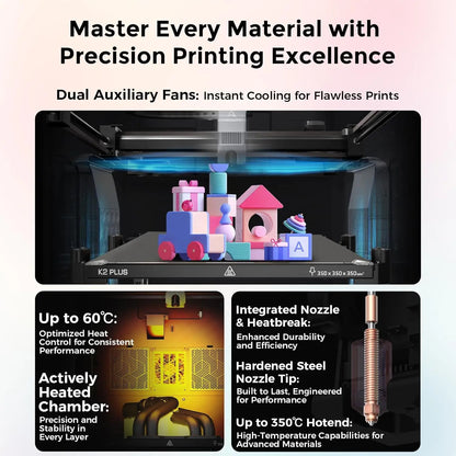 Creality K2 PLUS Combo 3D Printer