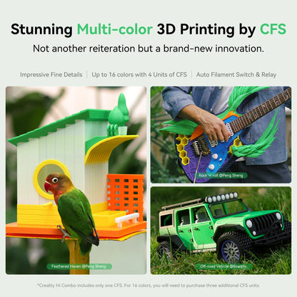 CREALITY-Hi Printer Multicolor 3D Printer