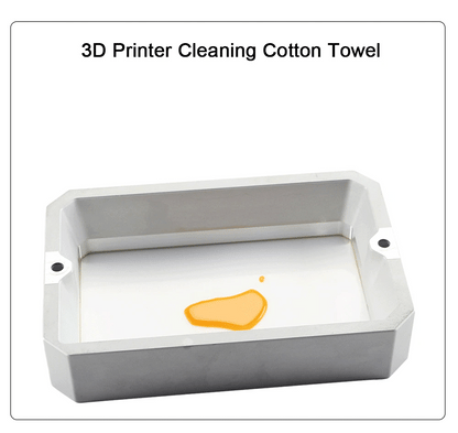Light Curing Cleaning Cotton Wipes Cleaning Tool 100%Cotton Super Absorbent Lint Free for Anycubi Elego UV Resin 3D Printer Part