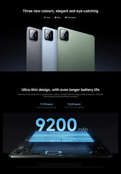 Xiaomi Pad 8 Snapdragon® 8s Gen 4