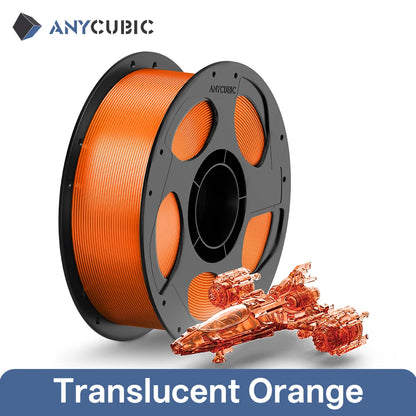 ANYCUBIC PETG PLA Transparent 3D Printer Filament Multicolor 1.75mm 3D Printer Filament For Kobra 3 Combo S1C FDM 3D Printer