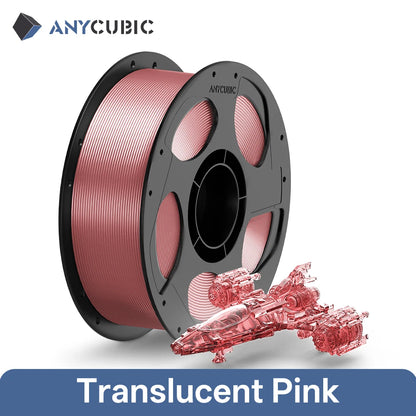 ANYCUBIC PETG PLA Transparent 3D Printer Filament Multicolor 1.75mm 3D Printer Filament For Kobra 3 Combo S1C FDM 3D Printer