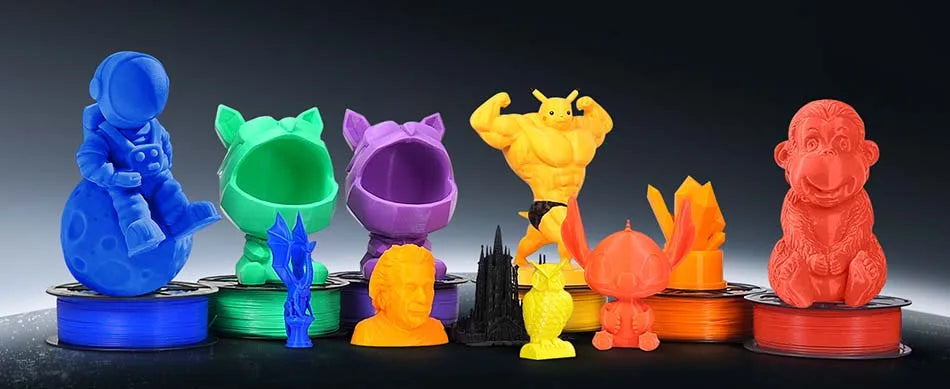 JAYO PLA Filament 1.75MM 5 Rolls/set 3D Printer Filament PLA For FDM 3D Printers Neatly Wound 3D Printing Filament Macaron Color