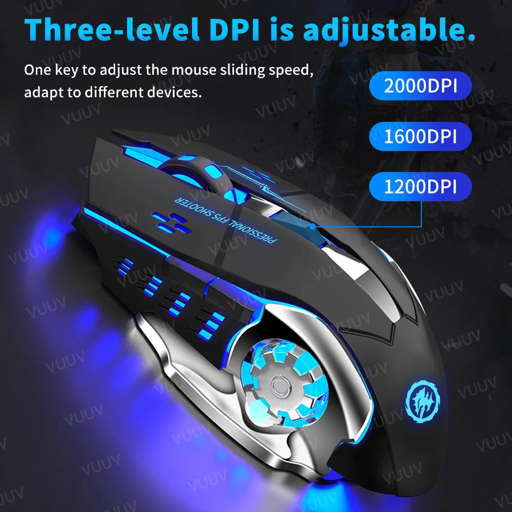 Rechargeable Wireless Mouse