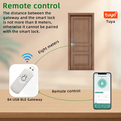RAYKUBE Fingerprint door lock