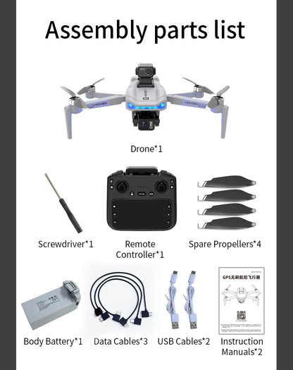 X40 Max Drone 4K Professional HD Camera