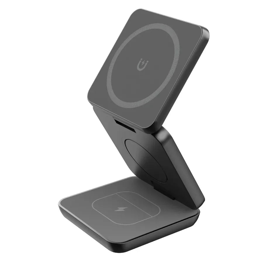 VIKEFON 3 in 1 Foldable Fast Wireless Charger