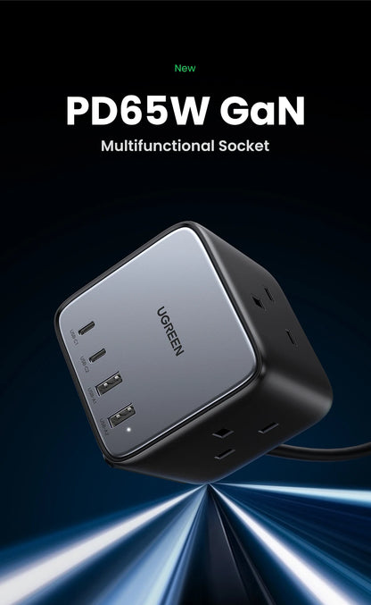 UGREEN 65W GaN Charger Desktop Charging Station