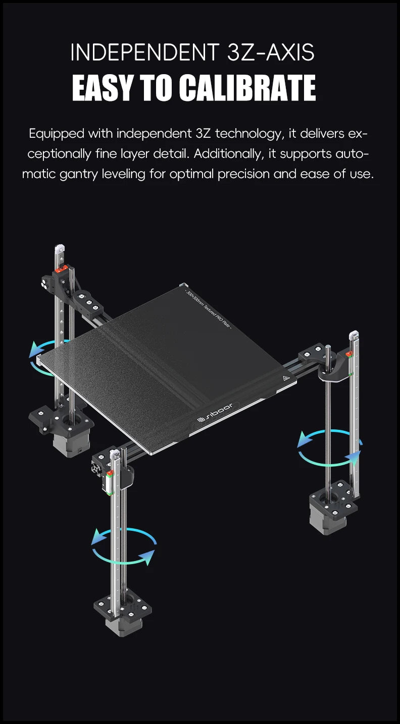 Voron Trident SIBOOR CNC Metal Structure 4AWD CoreXY 3D Printer