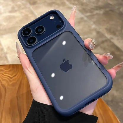 Intelligente Kamera-aanraakknoppie Kristalhelder Telefoonhouer vir iPhone 17 Pro Max, Pro, 17 Air
