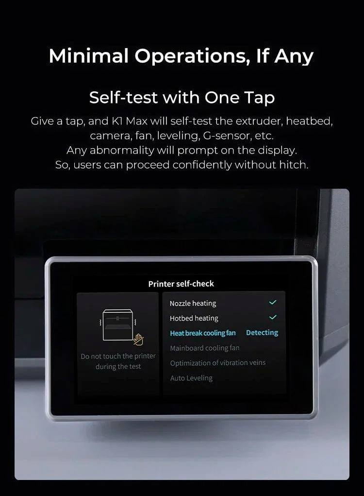 CREALITY NEW K1 /K1 MAX Speedy 3D Printer