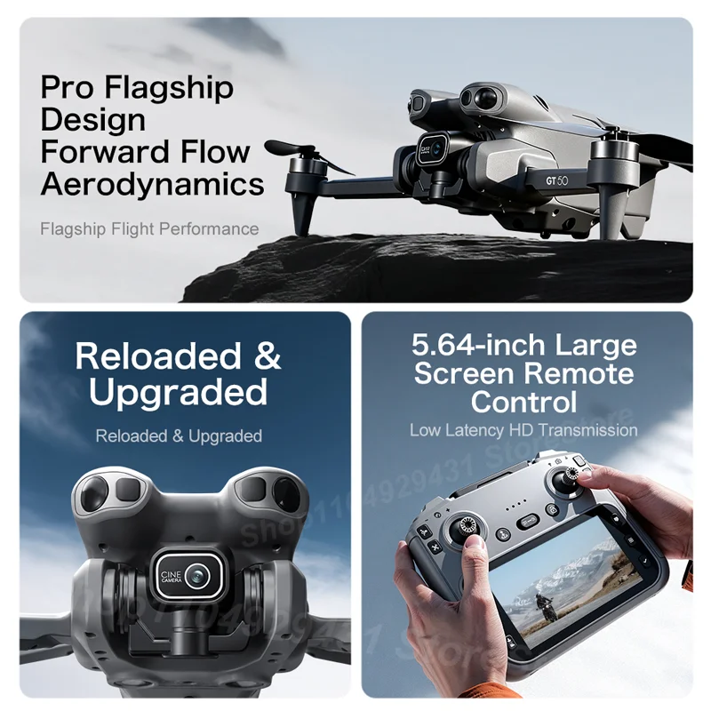 GT50 PRO RC Drone 8K HD Dual Cameras