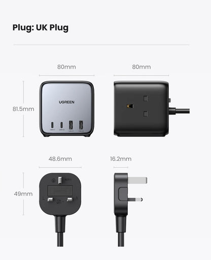 UGREEN 65W GaN Charger Desktop Charging Station