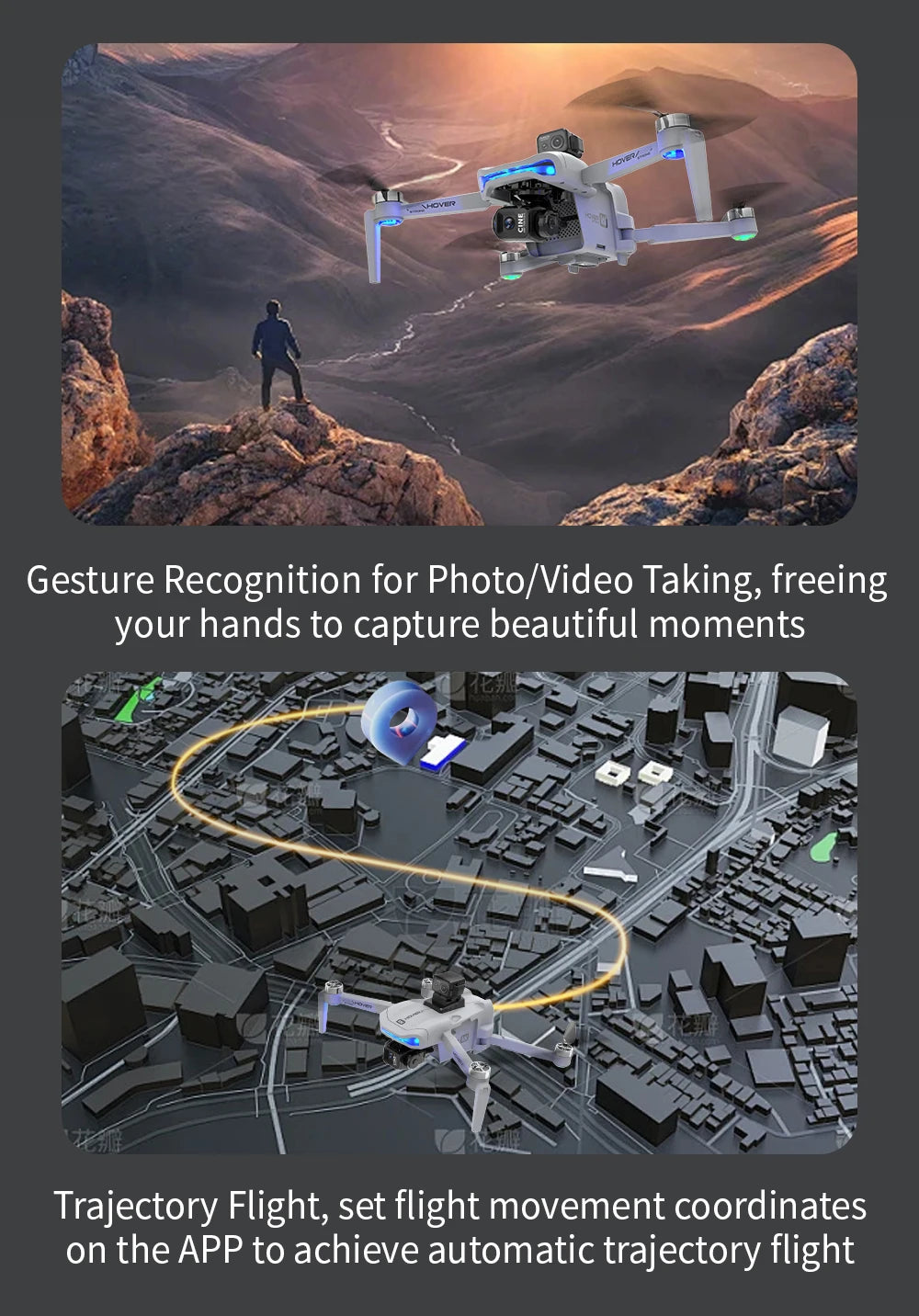 X40 Max Drone 4K Professional HD Camera