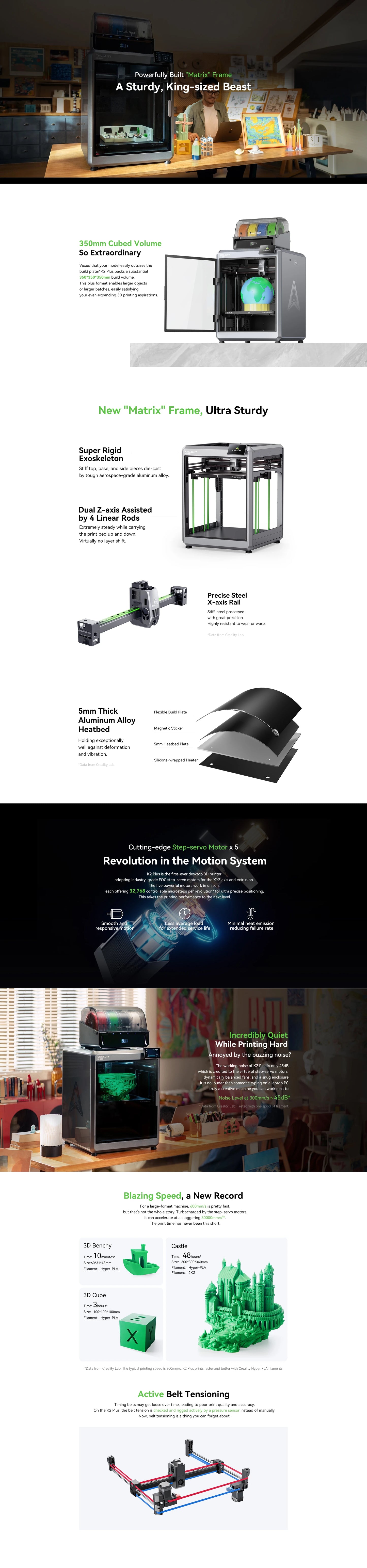 Creality K2 PLUS Combo 3D Printer