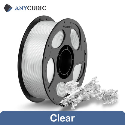 ANYCUBIC PETG PLA Transparent 3D Printer Filament Multicolor 1.75mm 3D Printer Filament For Kobra 3 Combo S1C FDM 3D Printer
