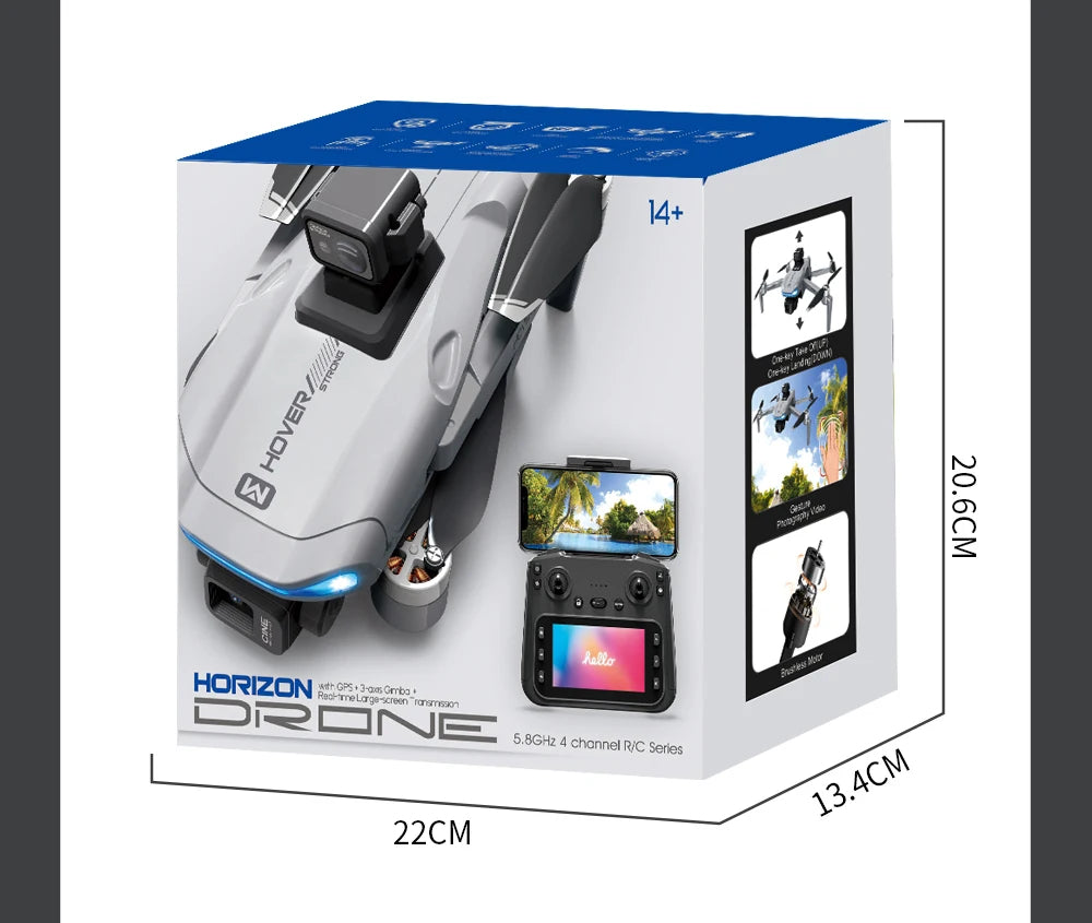 X40 Max Drone 4K Professional HD Camera
