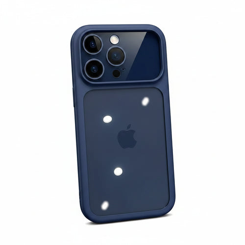 Intelligente Kamera-aanraakknoppie Kristalhelder Telefoonhouer vir iPhone 17 Pro Max, Pro, 17 Air