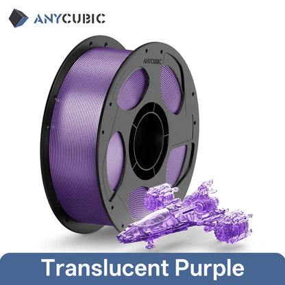 ANYCUBIC PETG PLA Transparent 3D Printer Filament Multicolor 1.75mm 3D Printer Filament For Kobra 3 Combo S1C FDM 3D Printer