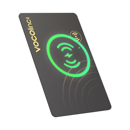 VOCOlinc Beursie Opsporing Kaartetiket, Motoropspoorder, Itemsoeker, Gebruik met Soek My (Slegs iOS)