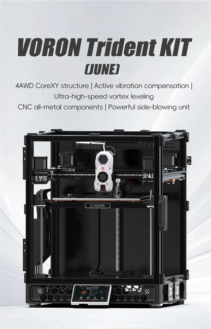 Voron Trident SIBOOR CNC Metal Structure 4AWD CoreXY 3D Printer