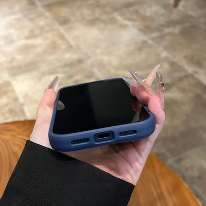 Intelligente Kamera-aanraakknoppie Kristalhelder Telefoonhouer vir iPhone 17 Pro Max, Pro, 17 Air