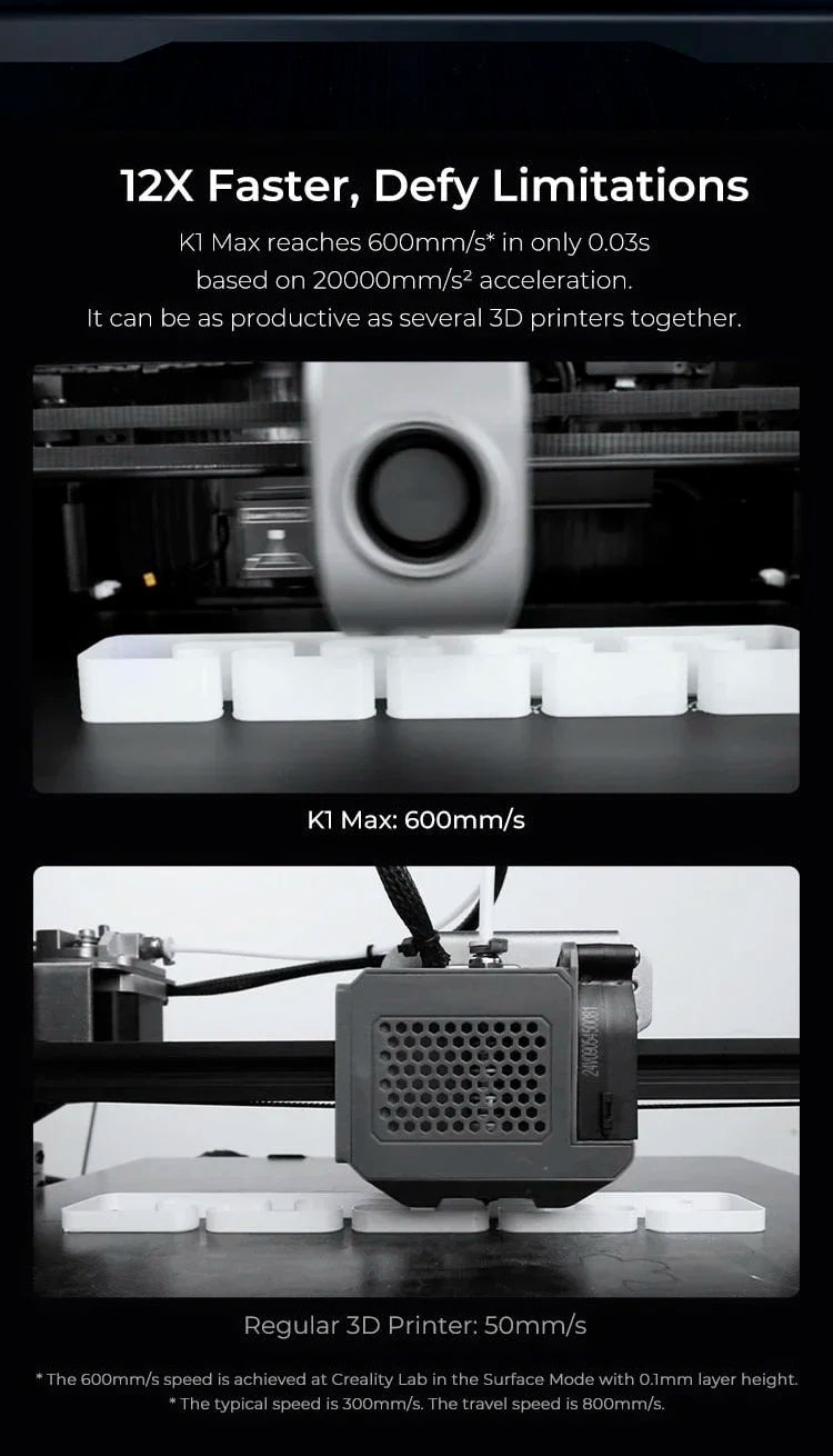 CREALITY NEW K1 /K1 MAX Speedy 3D Printer