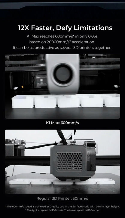 CREALITY NEW K1 /K1 MAX Speedy 3D Printer