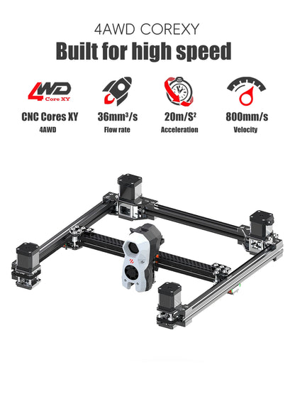 Voron Trident SIBOOR CNC Metal Structure 4AWD CoreXY 3D Printer