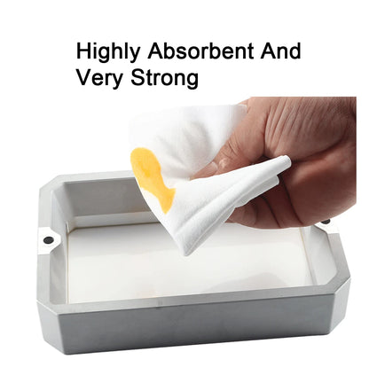 Light Curing Cleaning Cotton Wipes Cleaning Tool 100%Cotton Super Absorbent Lint Free for Anycubi Elego UV Resin 3D Printer Part