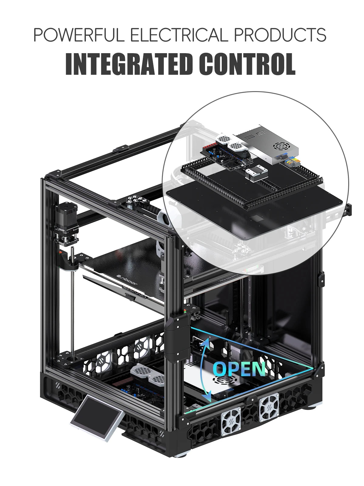 Voron Trident SIBOOR CNC Metal Structure 4AWD CoreXY 3D Printer