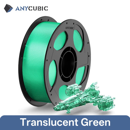 ANYCUBIC PETG PLA Transparent 3D Printer Filament Multicolor 1.75mm 3D Printer Filament For Kobra 3 Combo S1C FDM 3D Printer