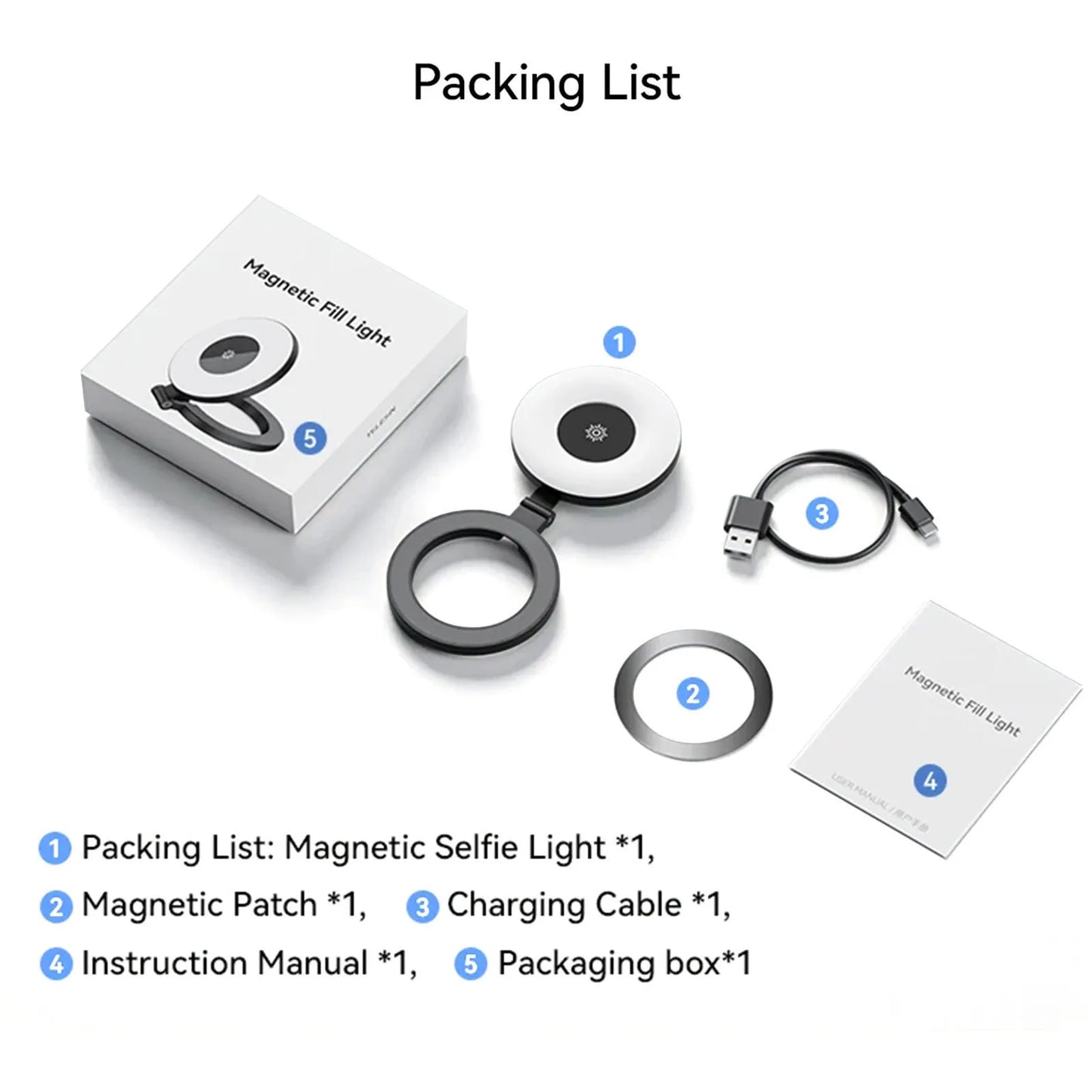 Mini Magnetiese Selfie-Ring