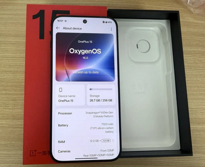 OnePlus 15 Snapdragon 8 Elite Gen 5